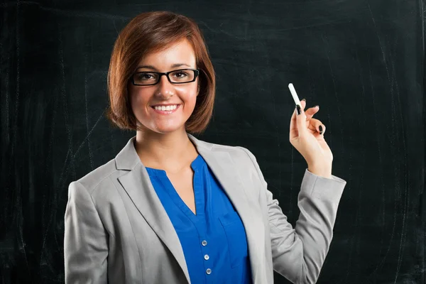 Smiling teacher portrait — Stock Photo, Image