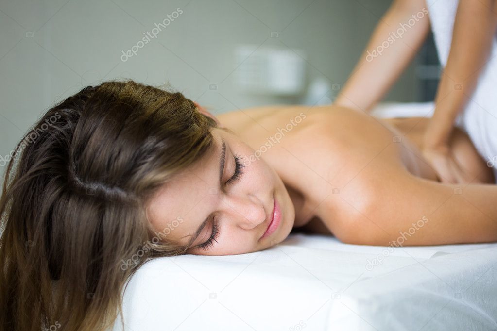 Massage in a spa