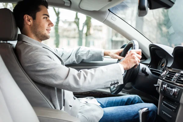 Car driver — Stock Photo, Image