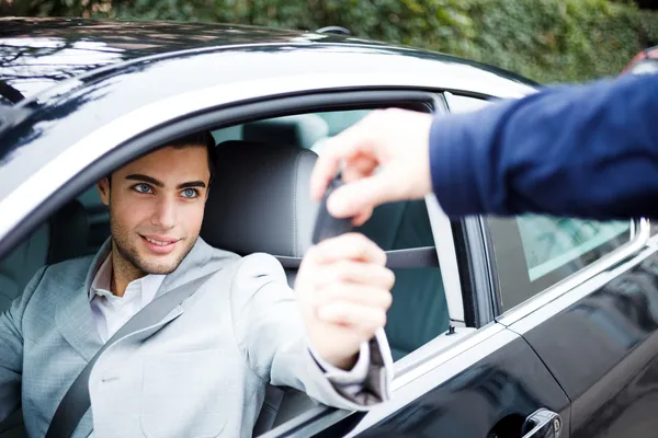 Chave do carro — Fotografia de Stock