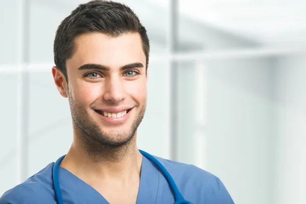 Handsome doctor — Stock Photo, Image