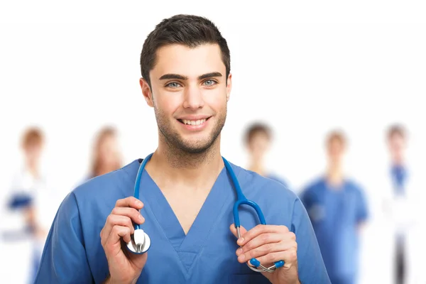 Handsome young doctor — Stock Photo, Image