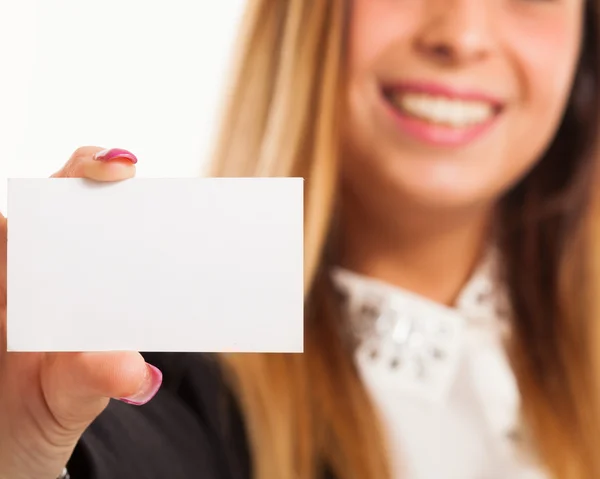 Cartão comercial — Fotografia de Stock