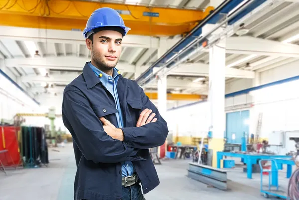 Engineer portrait Stock Photo