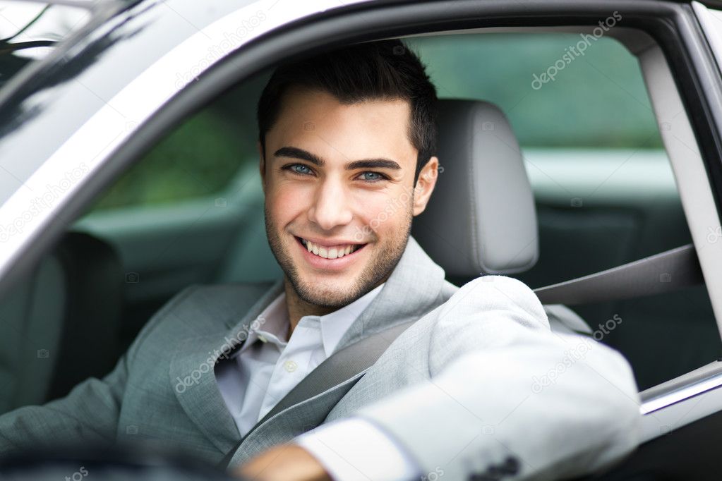 and driver car