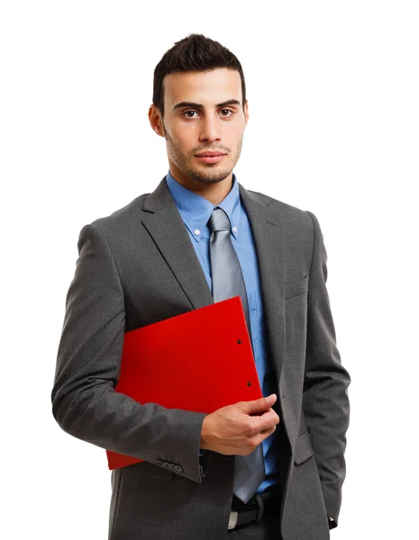 Bonito retrato de homem de negócios — Fotografia de Stock