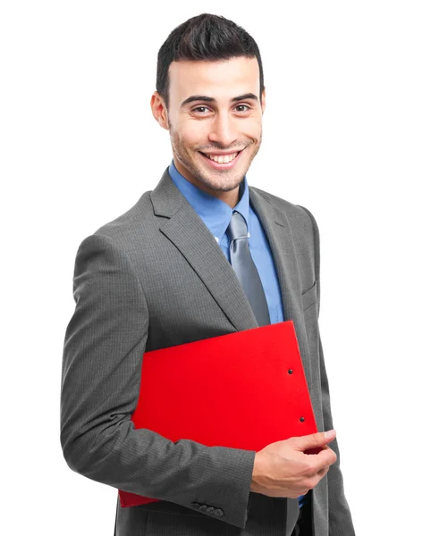 Hombre de negocios sonriente — Foto de Stock