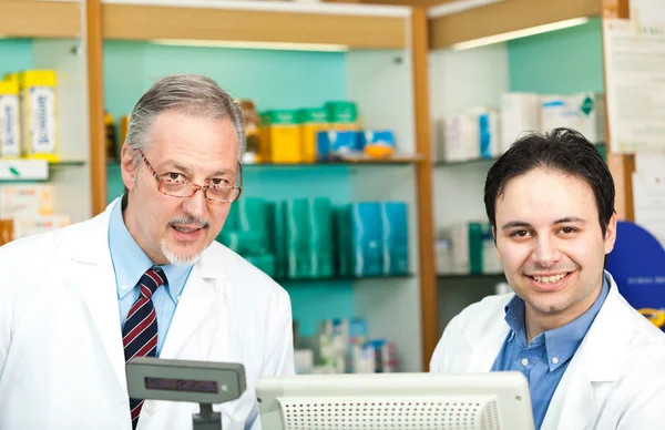 Pharmacists at work — Stock Photo, Image
