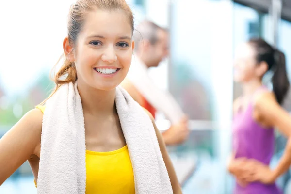 Doing fitness — Stock Photo, Image