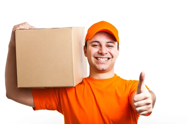 Delivery boy — Stock Photo, Image