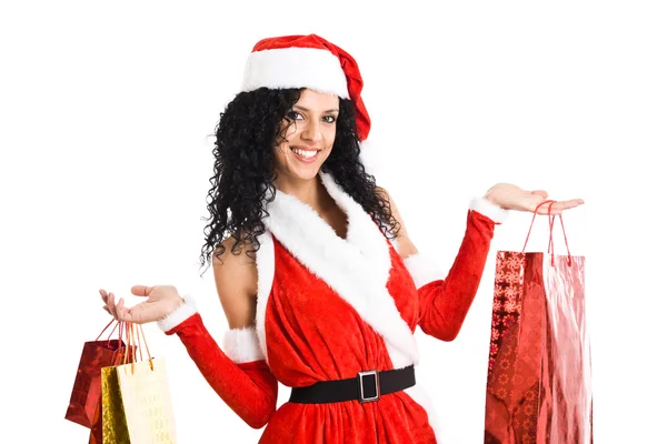 Vánoční nákupy — Stock fotografie