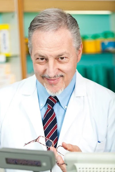 Farmacêutico no Trabalho — Fotografia de Stock