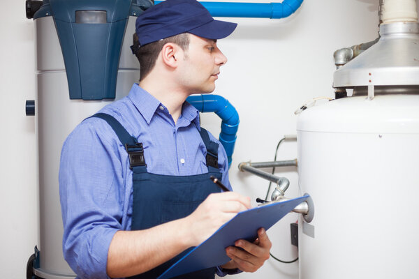 Hot-water heater service