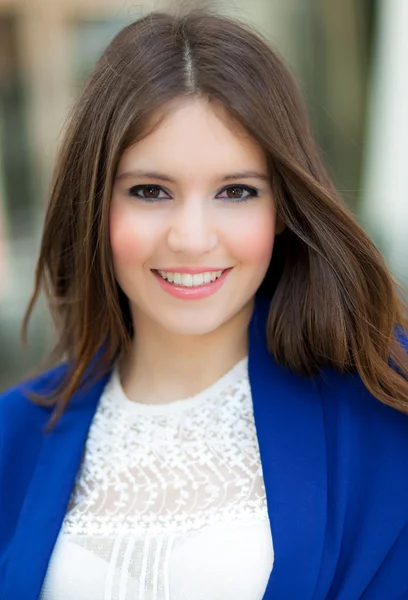 Beautiful woman portrait — Stock Photo, Image