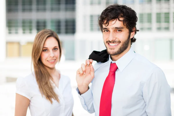 Socios comerciales — Foto de Stock