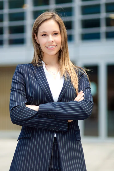 Retrato de mulher de negócios — Fotografia de Stock