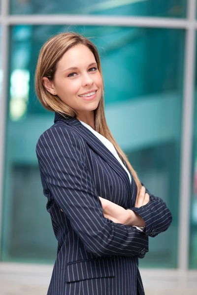 Retrato de mulher de negócios — Fotografia de Stock