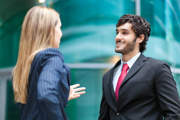 Business discussing — Stock Photo, Image