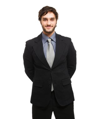 yakışıklı işadamı portresi