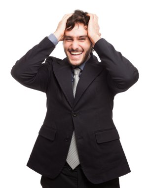 etkileyici bir adam portresi