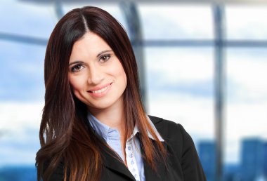 güzel iş kadını portre