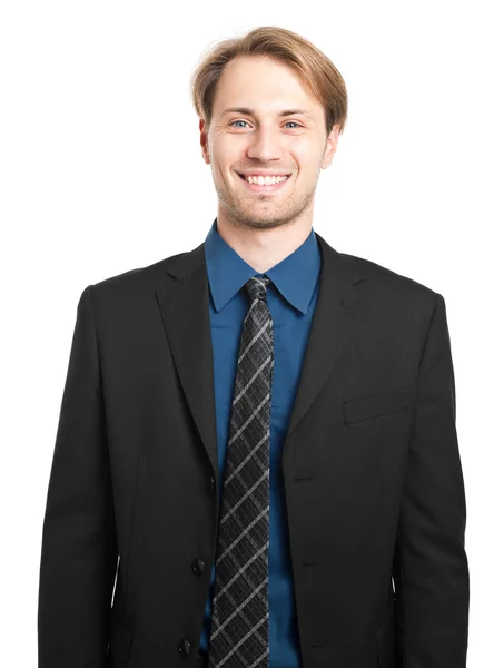 Handsome young businessman portrait — Stock Photo, Image