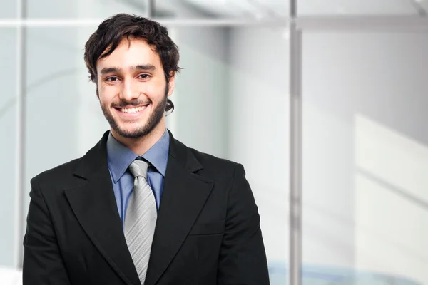 Young confident businessman portrait — Stock Photo, Image