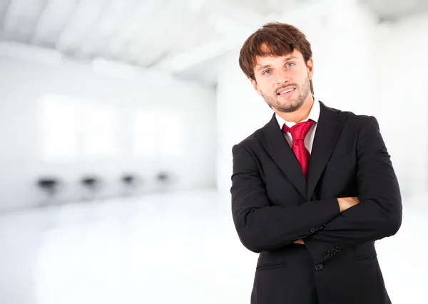 Freundlicher Geschäftsmann — Stockfoto