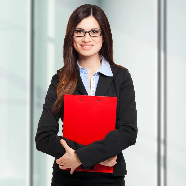 Hermoso retrato ejecutivo femenino — Foto de Stock