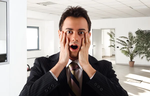 Shocked man — Stock Photo, Image