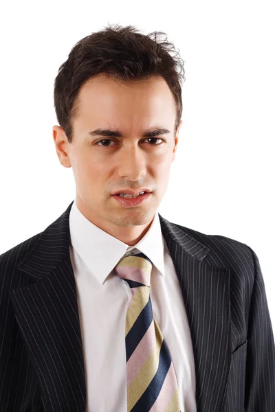 Angry businessman — Stock Photo, Image