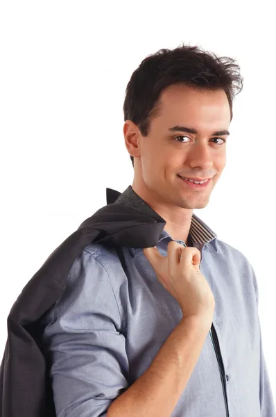 Young man smiling — Stock Photo, Image