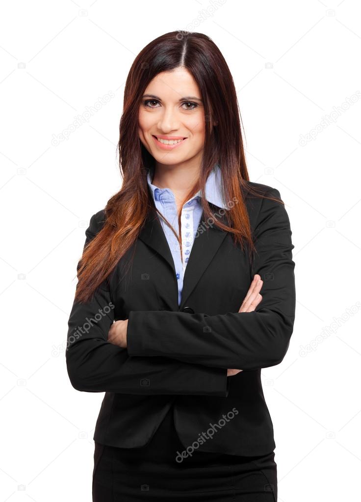 Beautiful businesswoman portrait