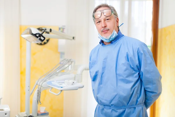 歯科医の肖像画 — ストック写真