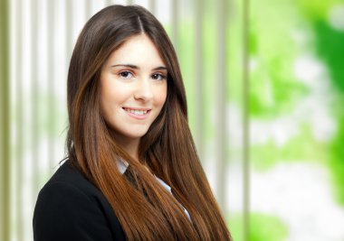 güzel iş kadını portre