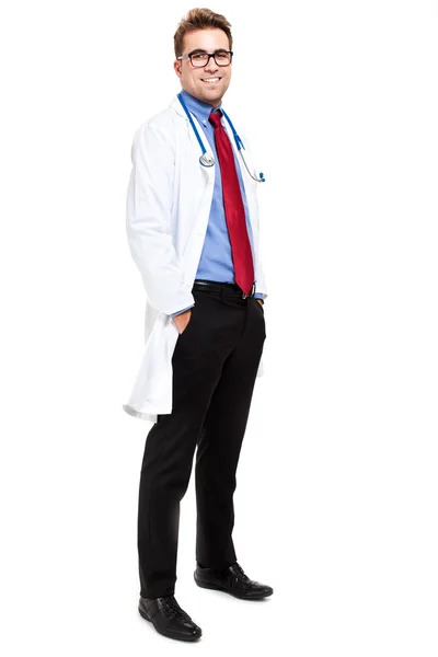 Doctor full length portrait — Stock Photo, Image