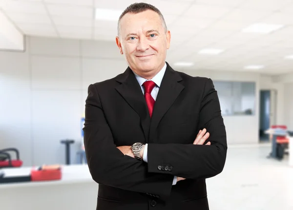 Elder businessman portrait — Stock fotografie