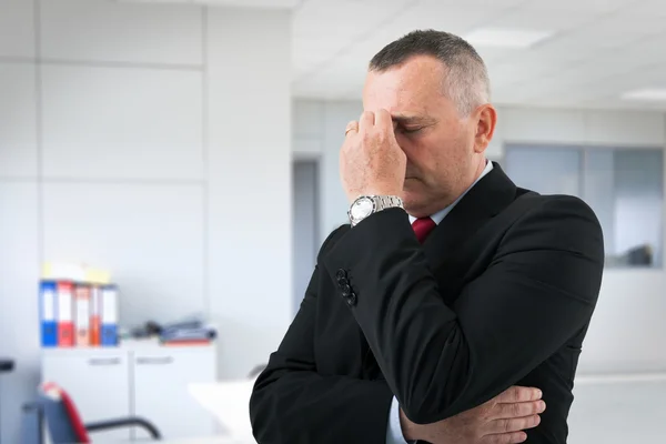 Hombre de negocios estresado — Foto de Stock