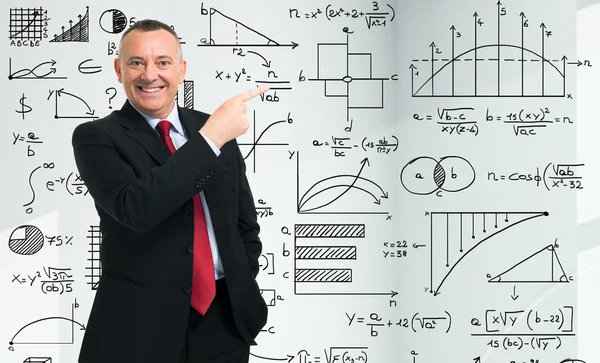 Wzory matematyczne — Zdjęcie stockowe