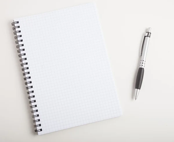 Empty notebook — Stock Photo, Image