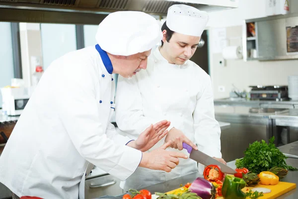 Chefs at work — Stock Photo, Image