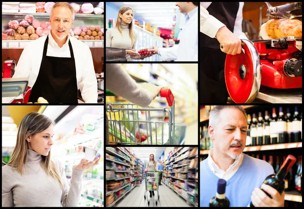 Supermarkt — Stockfoto