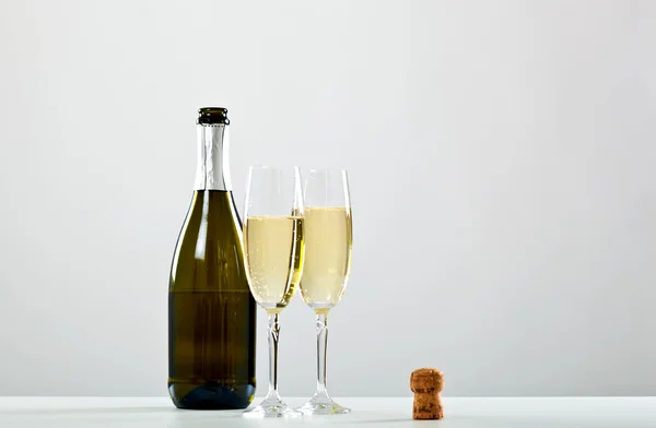 Champagne flute — Stock Photo, Image