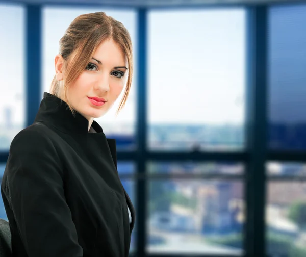 Retrato de mujer sonriente — Foto de Stock