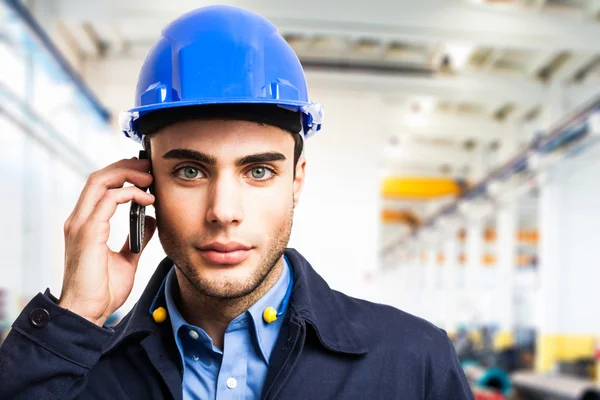 Ingenieur op het werk — Stockfoto