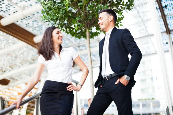 Socios comerciales — Foto de Stock