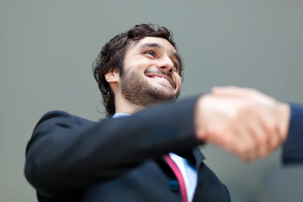 Business people shaking hands — Stock Photo, Image