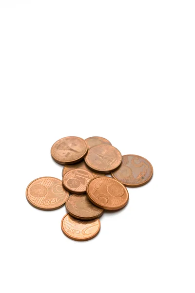 Euro coins — Stock Photo, Image