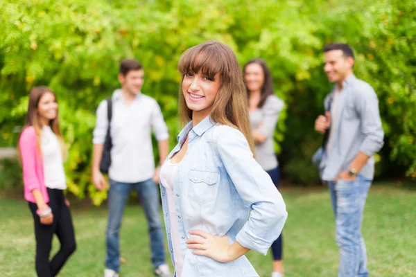 Ler studentporträtt — Stockfoto