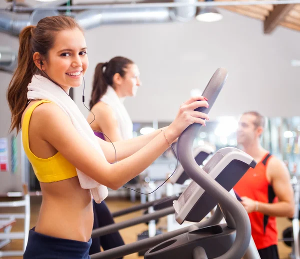 Fitness-Frau — Stockfoto